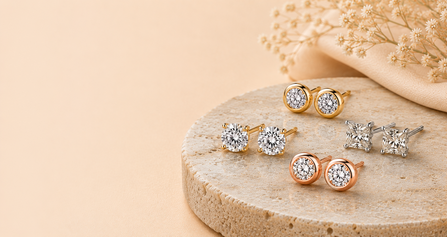 Luxury Stud Earrings