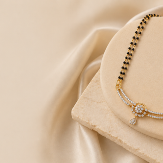 Diamond Mangalsutra & Tanmani