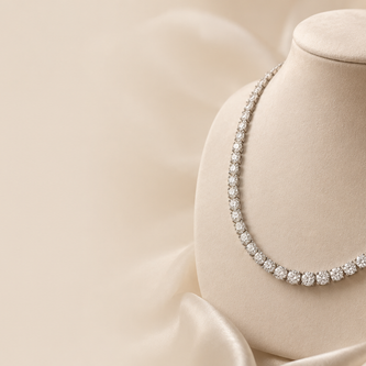 Diamond Tennis Necklaces