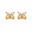 2.00 TCW Lab Grown Diamond Daily Wear Earrings in 10K, 14K & 18K Gold |AE0154