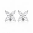 2.00 TCW Lab Grown Diamond Daily Wear Earrings in 10K, 14K & 18K Gold |AE0154