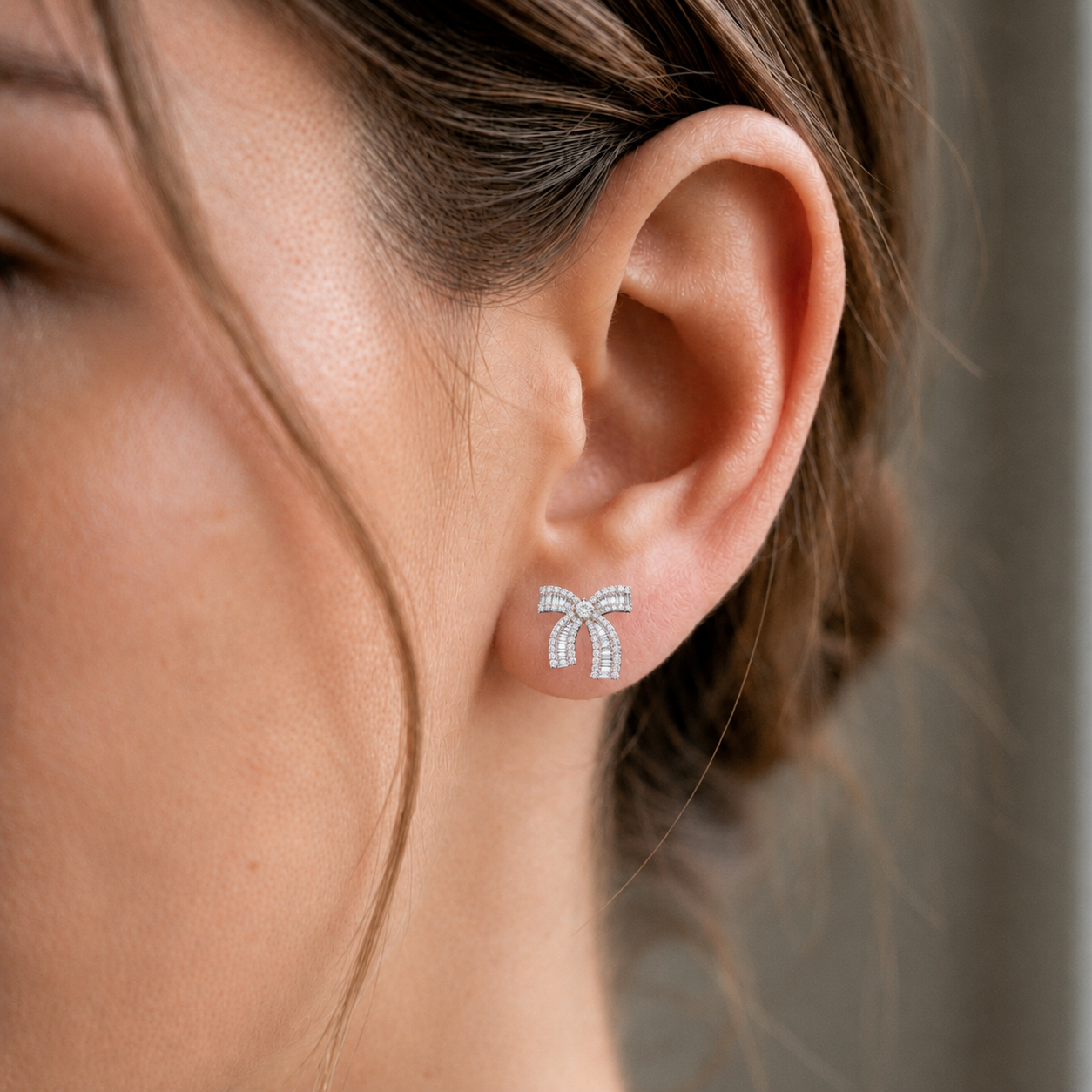 0.50 CTW Lab Grown Diamond Daily Wear Earrings in 10K, 14K & 18K Gold |AE0170