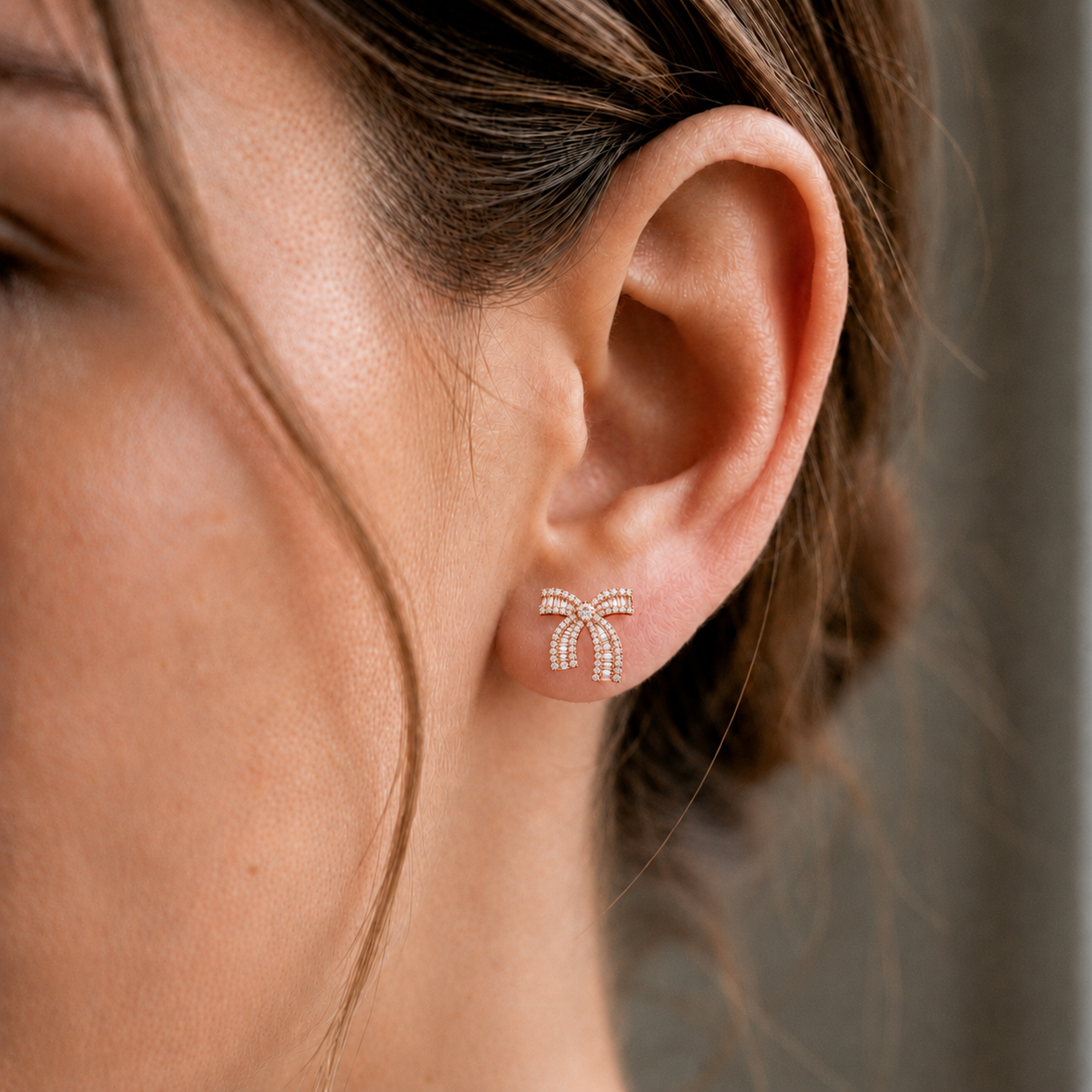 0.50 CTW Lab Grown Diamond Daily Wear Earrings in 10K, 14K & 18K Gold |AE0170