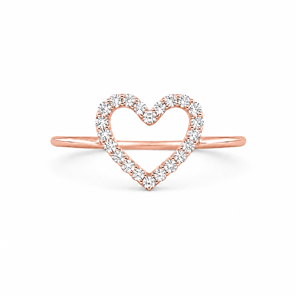 AR0118 - 0.10 TCW Diamond Studded Gold Daily Wear Rings