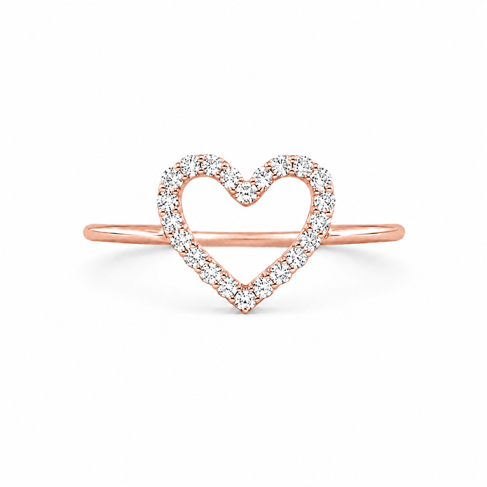 AR0118 - 0.10 TCW Diamond Studded Gold Daily Wear Rings