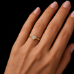 AR0127 - 0.10 TCW Diamond Studded Gold Daily Were Rings (Copy)