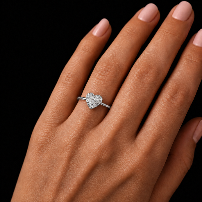 AR0127 - 0.10 TCW Diamond Studded Gold Daily Were Rings (Copy)