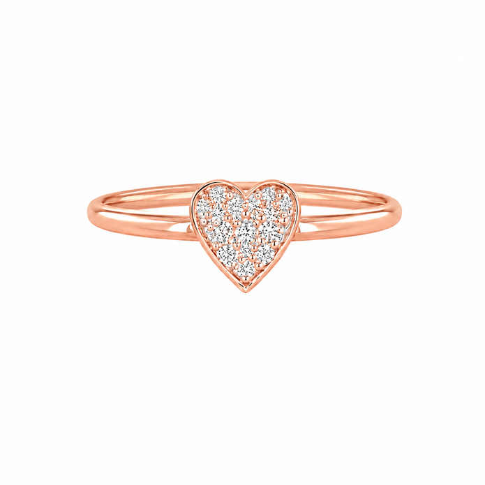 AR0127 - 0.10 TCW Diamond Studded Gold Daily Were Rings (Copy)