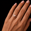 AR0127 - 0.10 TCW Diamond Studded Gold Daily Were Rings