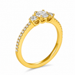 1.00 CTW Lab Grown Diamond Engagement Ring in 10K, 14K & 18K Gold | AR0377