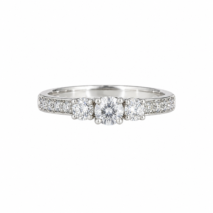 1.00 CTW Lab Grown Diamond Engagement Ring in 10K, 14K & 18K Gold | AR0377