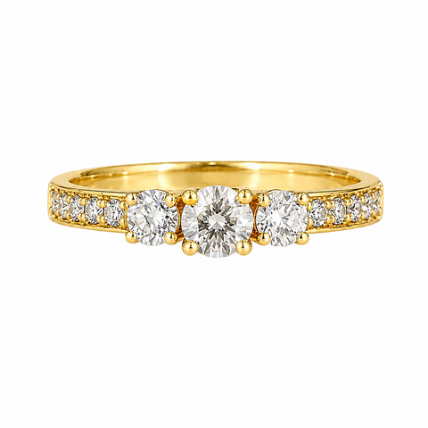 1.00 CTW Lab Grown Diamond Engagement Ring in 10K, 14K & 18K Gold | AR0377