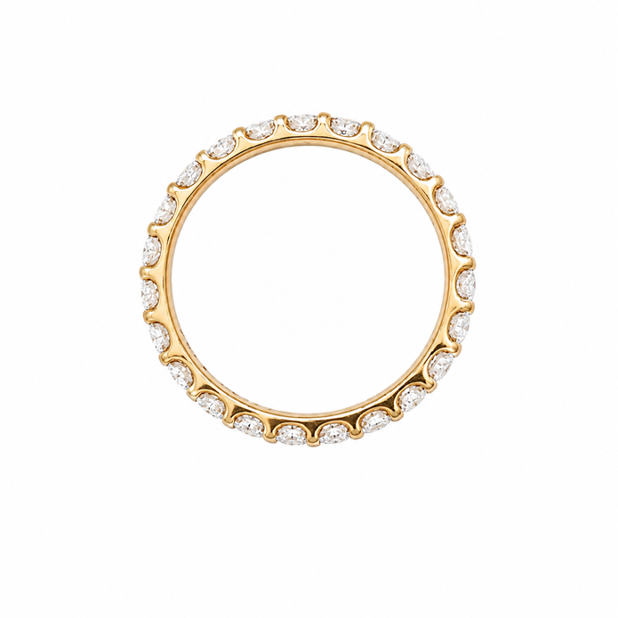 1.30 CTW Lab Grown Diamond Eternity Ring in 10K, 14K & 18K Gold | AR0384