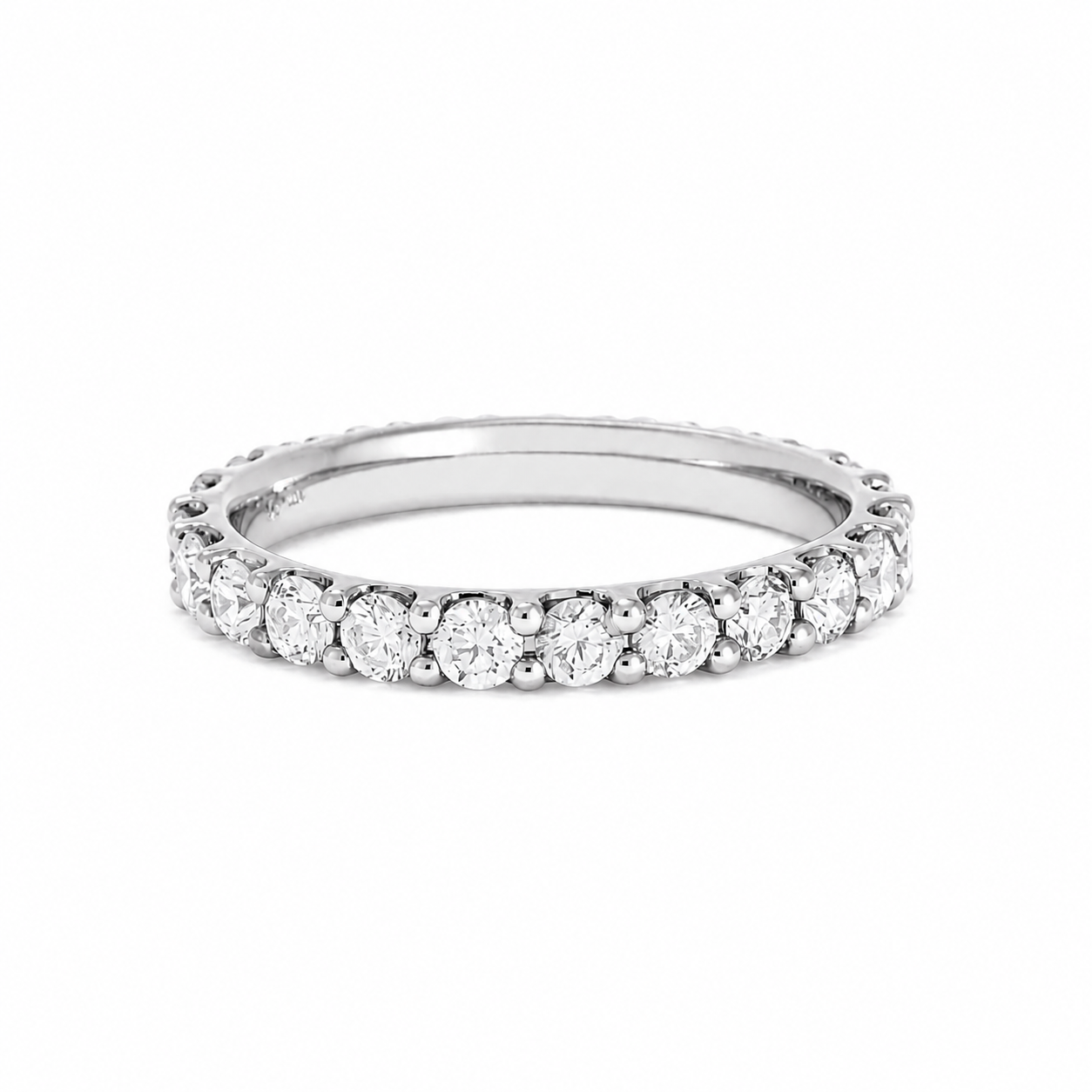 1.30 CTW Lab Grown Diamond Eternity Ring in 10K, 14K & 18K Gold | AR0384