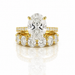 2.55 CTW Lab Grown Diamond Studded in 10K, 14K & 18K Gold Eternity Rings | AR0431