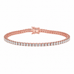 1.10 TCW Lab Grown Diamond Tennis Bracelets in 10K, 14K & 18K Gold | B00036