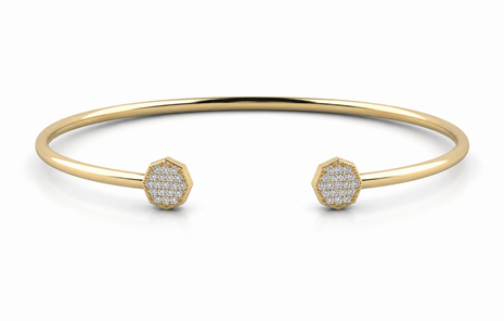 0.35 TCW Lab Grown Diamond Bracelets in 10K, 14K & 18K Gold | B00312