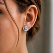 4.50 CTW Lab Grown Diamond Daily Wear Earrings in 10K, 14K & 18K Gold |E01141