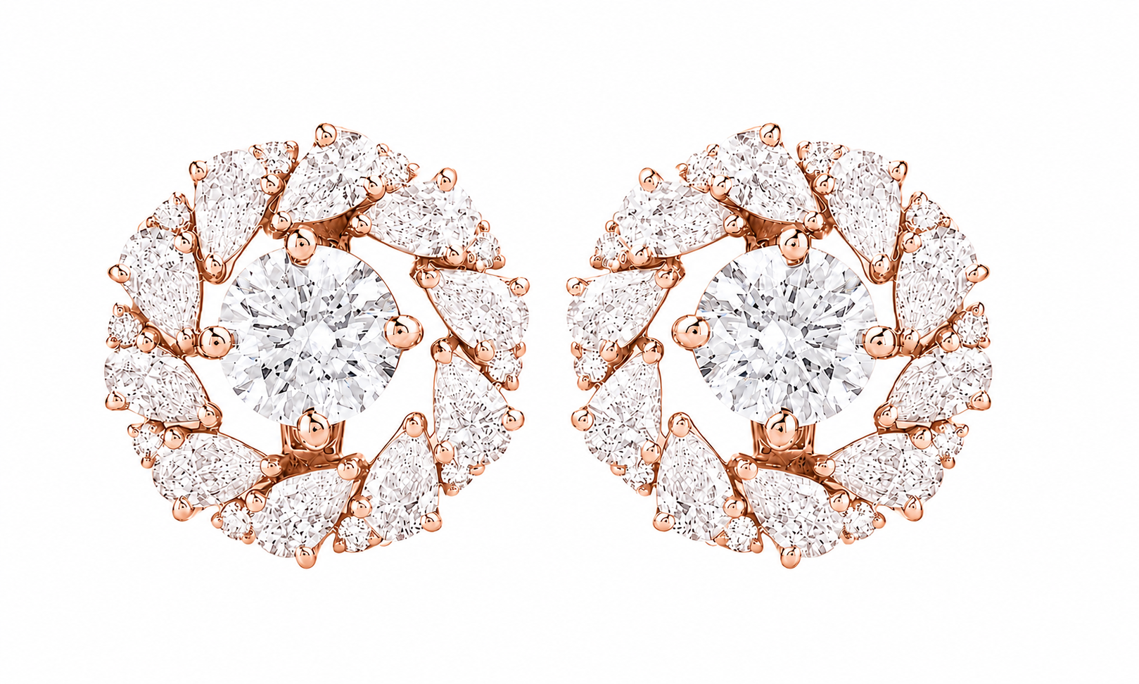 4.50 CTW Lab Grown Diamond Daily Wear Earrings in 10K, 14K & 18K Gold |E01141