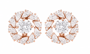 4.50 CTW Lab Grown Diamond Daily Wear Earrings in 10K, 14K & 18K Gold |E01141