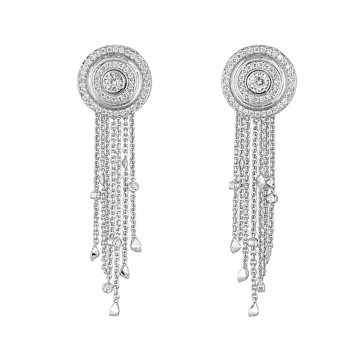 1.25 TCW Lab Grown Diamond Hoop & Drop Earrings in 10K, 14K & 18K Gold |E01143