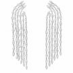 8.20 CTW Lab Grown Diamond Hoop & Drop Earrings in 10K, 14K & 18K Gold |E01146