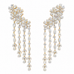 10.00 TCW Lab Grown Diamond Hoop & Drop Earrings in 10K, 14K & 18K Gold |E01147