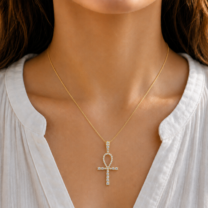 0.30 TCW Lab Grown Diamond Diamond Pendants in 14K & 18K Gold | P00778