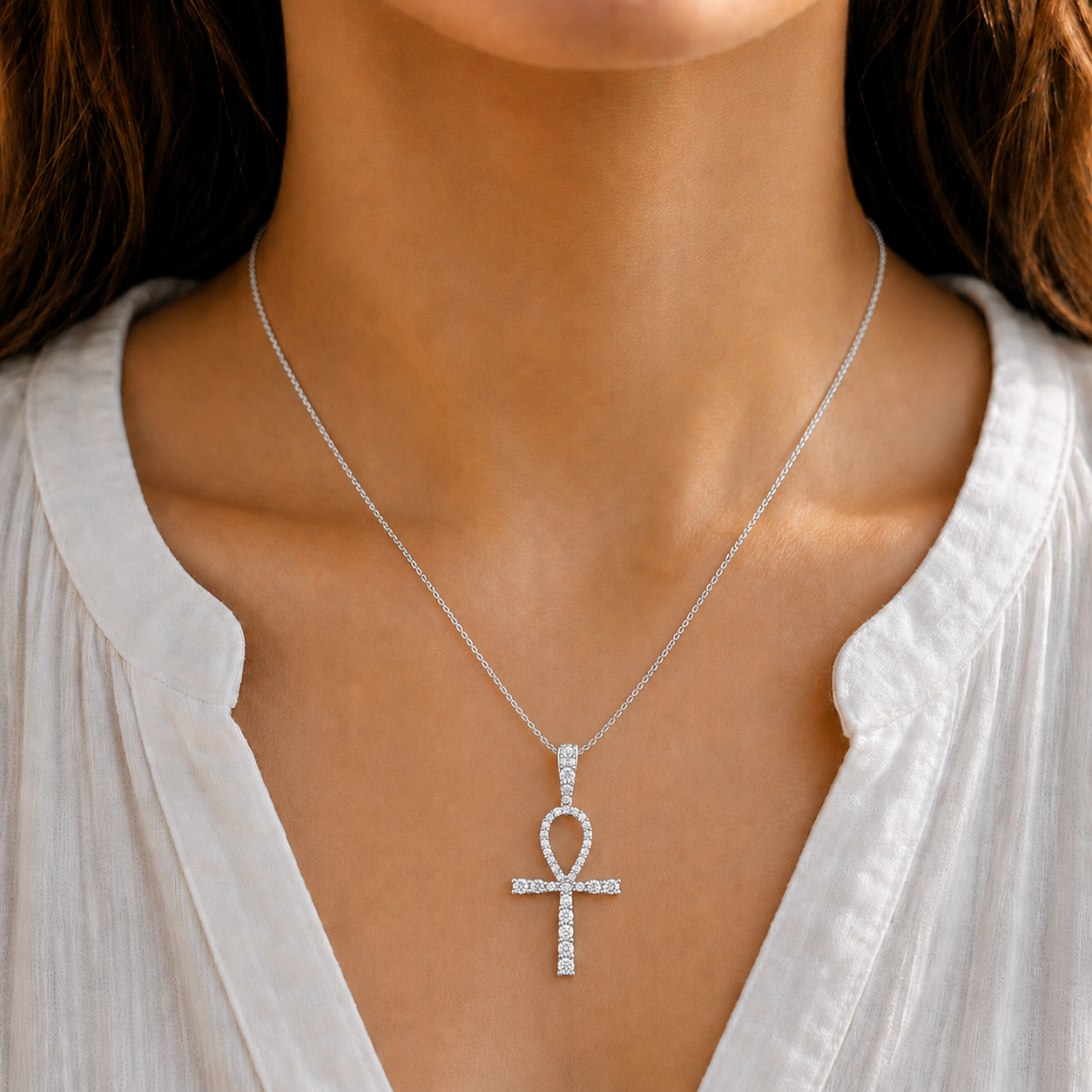 0.30 TCW Lab Grown Diamond Diamond Pendants in 14K & 18K Gold | P00778