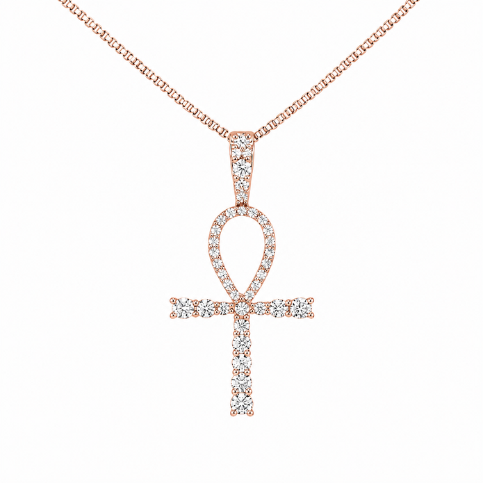 0.30 TCW Lab Grown Diamond Diamond Pendants in 14K & 18K Gold | P00778