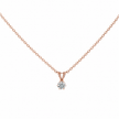 0.40 TCW Lab Grown Diamond Stud Pendants in , 14K & 18K Gold |P01015