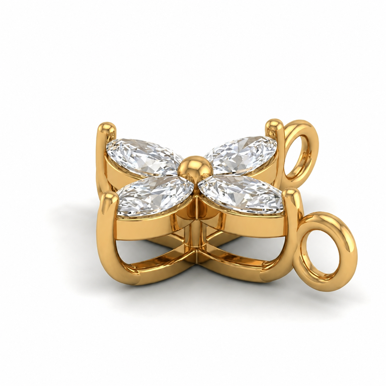 3.05 TCW Lab Grown Diamond Pendant Sets in 14K & 18K Gold | P01389