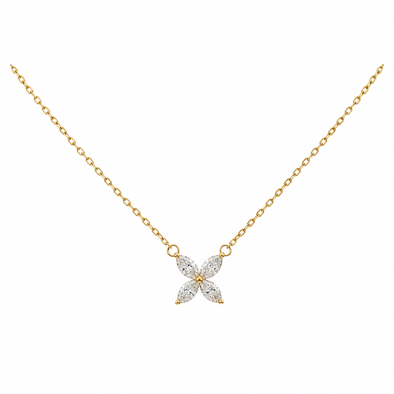 3.05 TCW Lab Grown Diamond Pendant Sets in 14K & 18K Gold | P01389