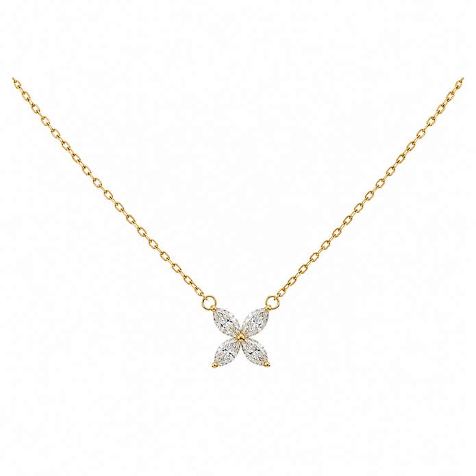 3.05 TCW Lab Grown Diamond Pendant Sets in 14K & 18K Gold | P01389