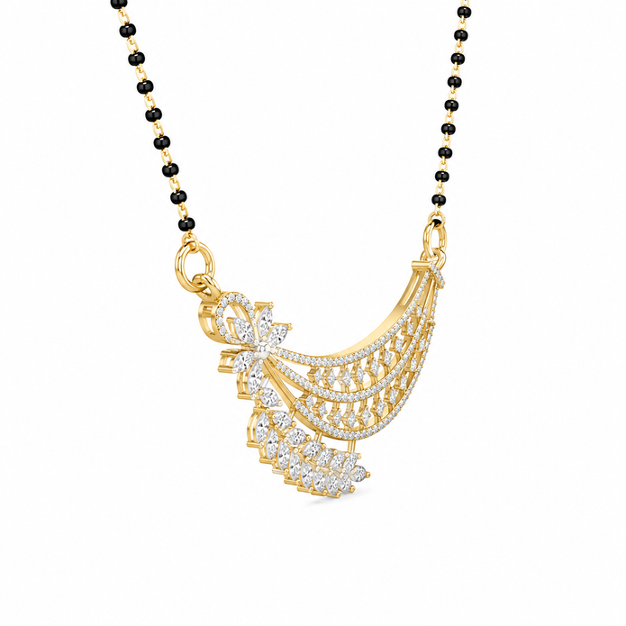 1.55 CTW Lab Grown Diamond Pendant Sets in 14K & 18K Gold | P01399