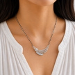1.55 CTW Lab Grown Diamond Pendant Sets in 14K & 18K Gold | P01399