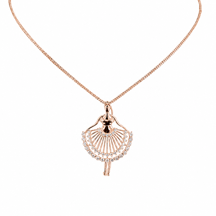 0.55 TCW Lab Grown Diamond Diamond Pendants in 14K & 18K Gold | P01410