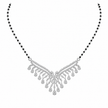 2.30 TCW Lab Grown Diamond Tanmani  / Mangalsutra in 14K & 18K Gold | P01421