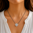 1.50 CTW Lab Grown Diamond Tanmani  / Mangalsutra in 14K & 18K Gold | P01424