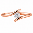 R00871 - 0.15 TCW Diamond Studded Gold Daily Were Rings