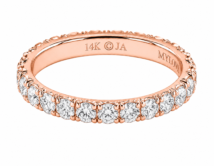 1.90 CTW Lab Grown Diamond Eternity Ring in 10K, 14K & 18K Gold | R01177