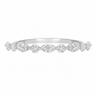 R03053 - 0.50 TCW Diamond Studded Gold Daily Were Rings