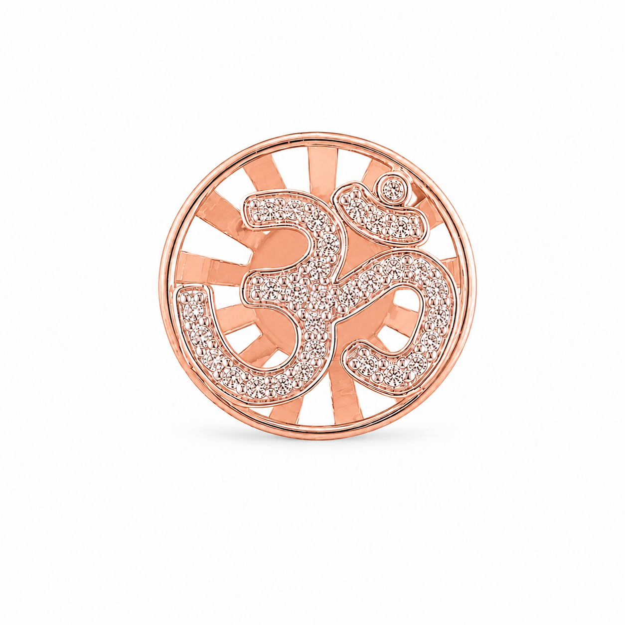 R03120 - 0.25 TCW Diamond Studded Gold Daily Were Rings