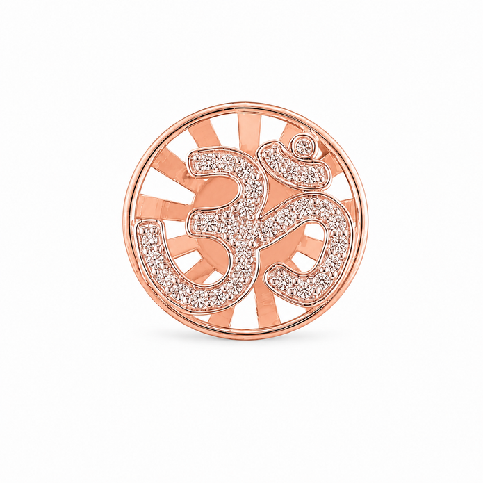 R03120 - 0.25 TCW Diamond Studded Gold Daily Were Rings