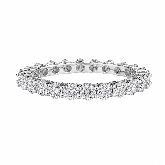 1.85 CTW Lab Grown Diamond Eternity Ring in 10K, 14K & 18K Gold | R03126