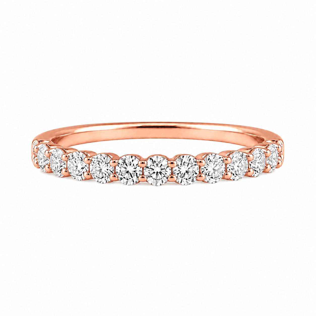 0.75 CTW Lab Grown Diamond Eternity Ring in 10K, 14K & 18K Gold | R03174