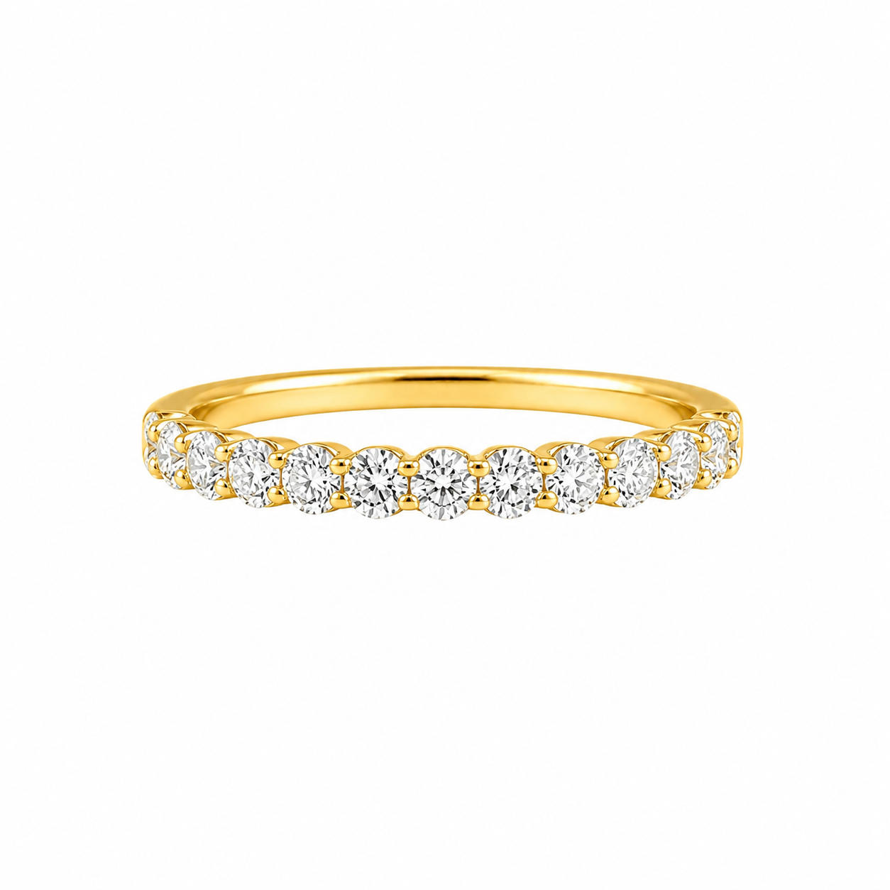 0.75 CTW Lab Grown Diamond Eternity Ring in 10K, 14K & 18K Gold | R03174