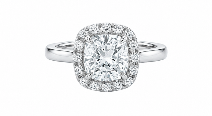 R03175 - 0.60 TCW Diamond Studded Gold Engagement Rings