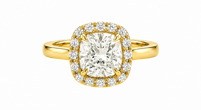 R03175 - 0.60 TCW Diamond Studded Gold Engagement Rings