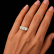 0.40 CTW Lab Grown Diamond Studded in 10K, 14K & 18K Gold Men’s Rings | R04048